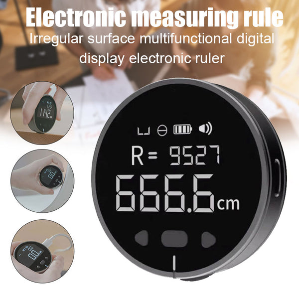 Digital Electronic Measuring Ruler with LCD Display & High Precision
