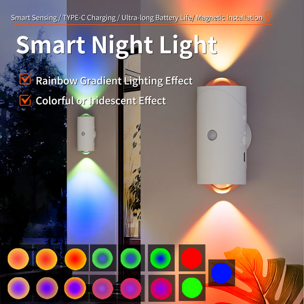 Color LED Small Wall Lamp – Modern Ambient Decorative Lighting