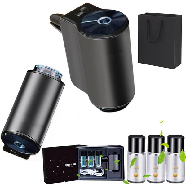 Smart Car Air Freshener Diffuser with Adjustable Modes & Scent Oils